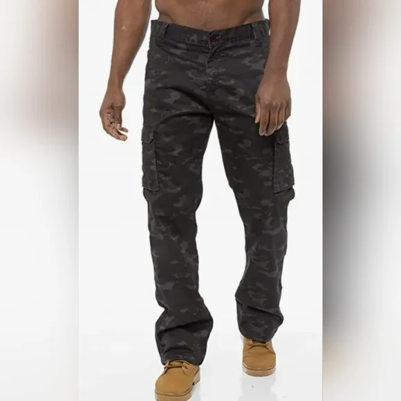 KRUZE Mens Cargo Combat Trousers Size 42R - Picture 6 of 8